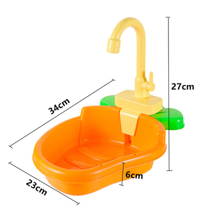 Automatic Parrot Shower & Bath Bowl – Bird Cage Accessory
