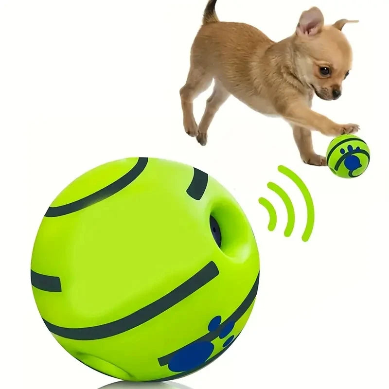 Interactive Giggle Ball Dog Toy – IQ Training & Mental Stimulation