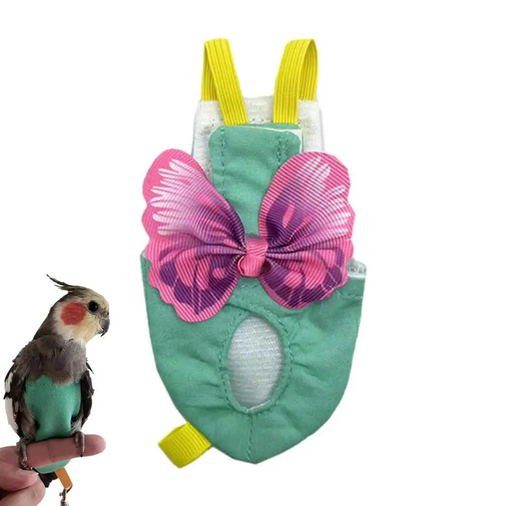 Soft Parrot Diaper – Flight Suit / Pigeon Pants for Small & Medium Birds