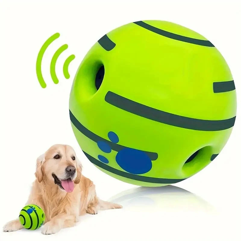 Interactive Giggle Ball Dog Toy – IQ Training & Mental Stimulation